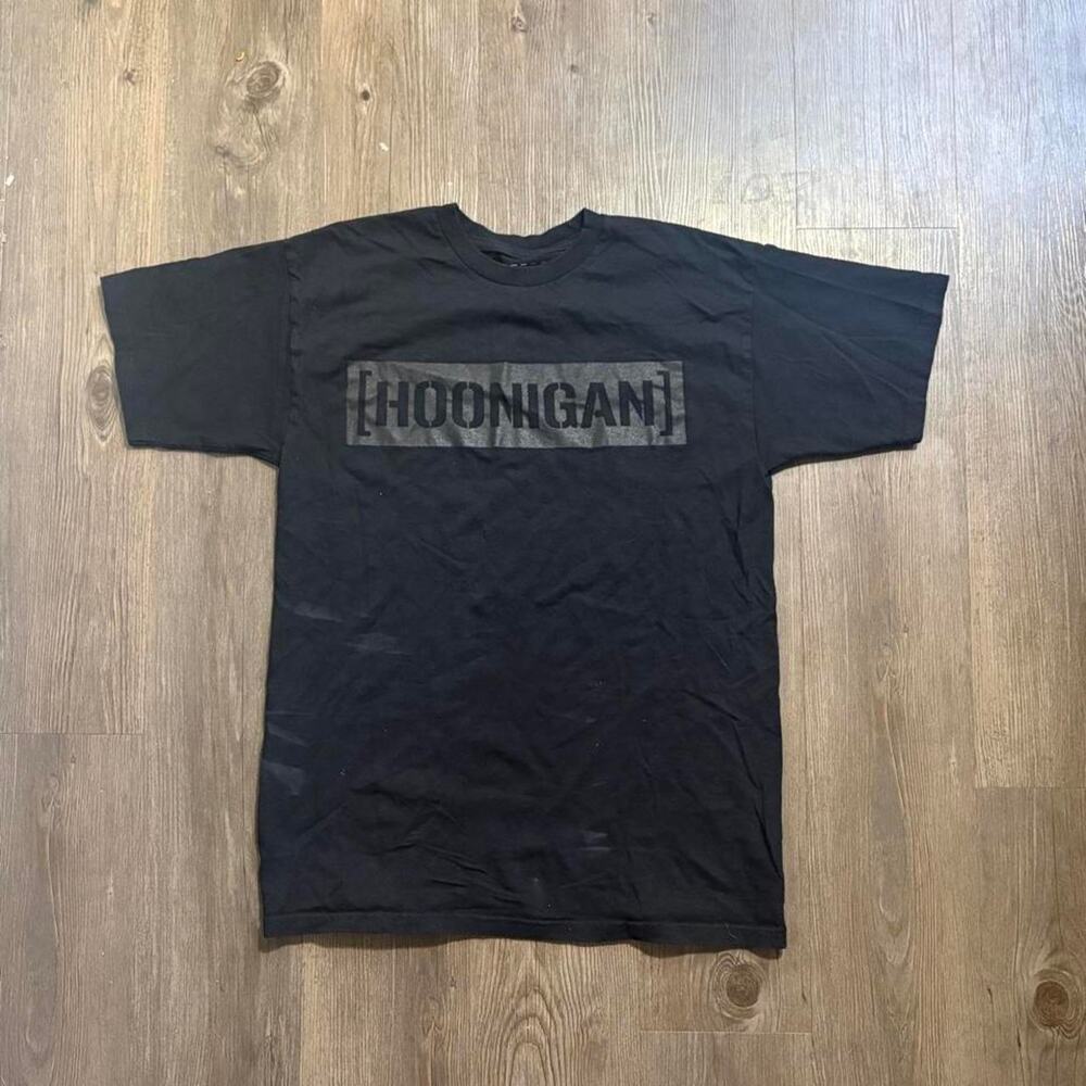 Black hoonigan cotton tee